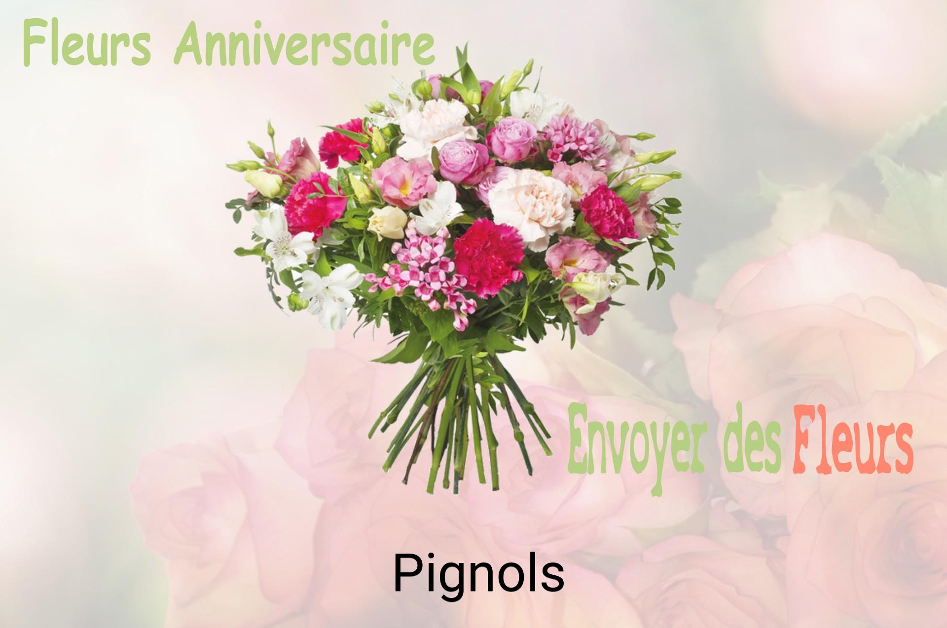 Bouquet de fleurs d’anniversaire livré à Pignols